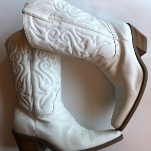 EUC!!! LEATHER WESTERN BOOT Womens 8
